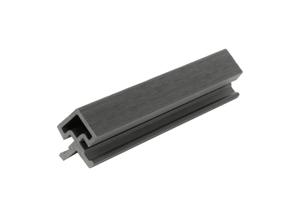Угол внешний для фасадной панели co-extrusion, grey dark купить в Томске