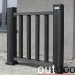 Ограждение из ДПК Outdoor Классик 3D STORM чёрный купить в Томске