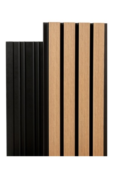 Фасадная реечная панель Ecodecking Скай коэкструзия 200х20х3000 Бук купить в Томске