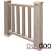 Ограждение из ДПК Outdoor Классик 3D STORM серый микс купить в Томске