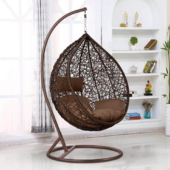 Кресло Подвесное из искусственного ротанга AFM-168A-XL Brown купить в Томске
