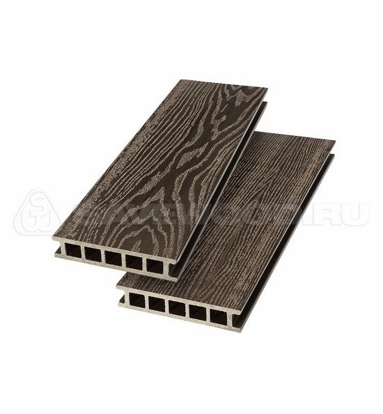 Террасная доска из ДПК SW-Fagus «SaveWood» темно-коричневый купить в Томске