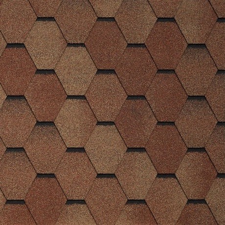 Гибкая черепица Tegola VENETO terracotta 206 купить в Томске