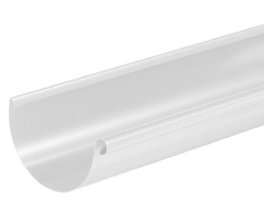 Водосток Aquasistem, система 125x90 - Водосточный желоб 3.00м RR 20 Белый купить в Томске