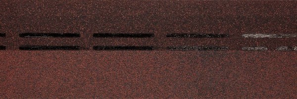 Коньково-карнизная черепица Docke Standard, красный купить в Томске