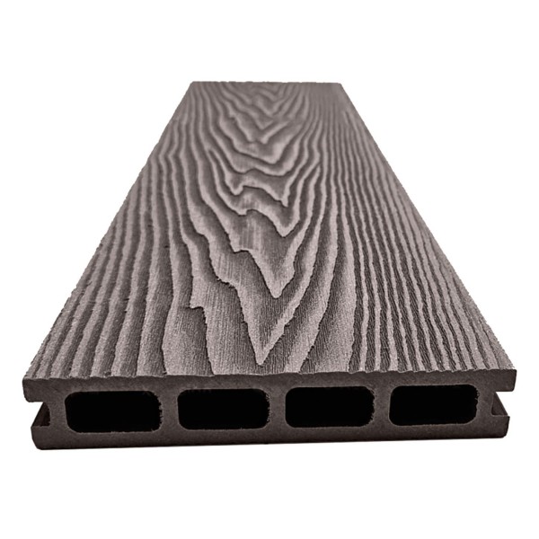Террасная доская ДПК NanoWood Double 3D Венге купить в Томске
