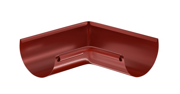Водосток Aquasistem, система 150x100 - Угол желоба, внутренний 90° RR 29 Бургундский купить в Томске