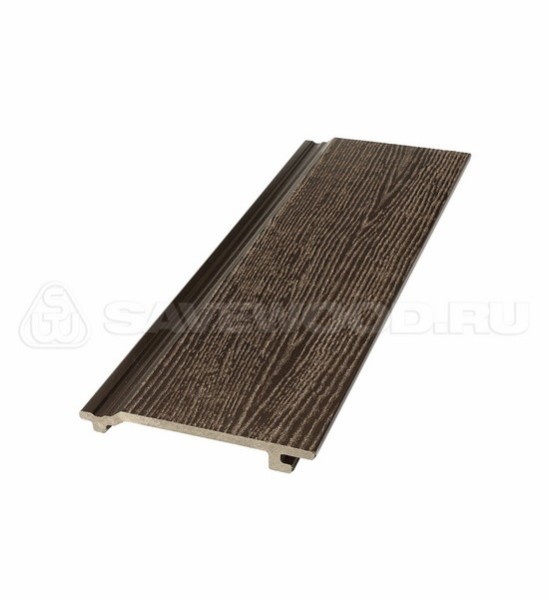 Сайдинг из дпк savewood sw-sorbus радиальный распил темно-коричневый купить в Томске