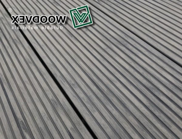 Террасная доска из ДПК WOODVEX Select Серый дым купить в Томске