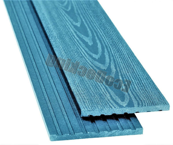 Заборная доска   из ДПК ECODECKING Лазурь купить в Томске