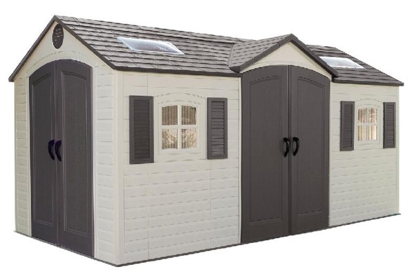 Сарай пластиковый LifeTime 15x8 DD купить в Томске