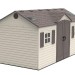 Сарай пластиковый LifeTime 15x8 DD купить в Томске