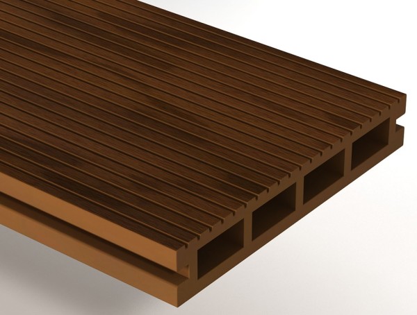 Террасная доска из ДПК WOODVEX Expert Тик купить в Томске