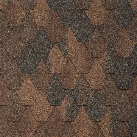 Гибкая черепица Tegola SARDEGNA legno 424 купить в Томске