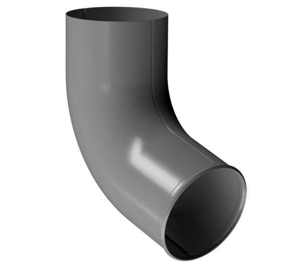 Отвод трубы D90 Döcke STAL PREMIUM Графит, (RAL 7024) купить в Томске