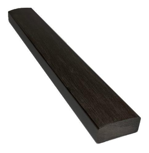 Лавочный брус Ecodecking Некст полнотелый брашированный 70х35 венге купить в Томске
