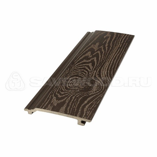 Сайдинг из дпк savewood sw-sorbus тангенциальный распил темно-коричневый купить в Томске