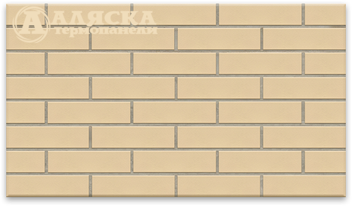 Фасадные Термопанели Аляска Krem Glatt купить в Томске