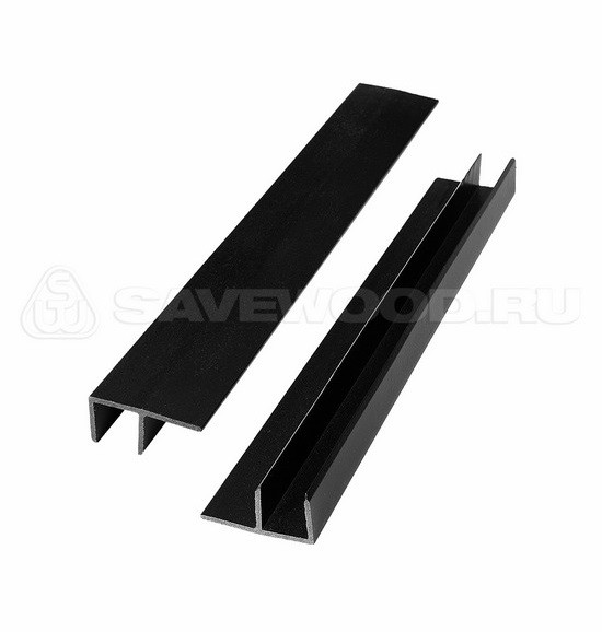 F-профиль ДПК Savewood – Чёрный купить в Томске