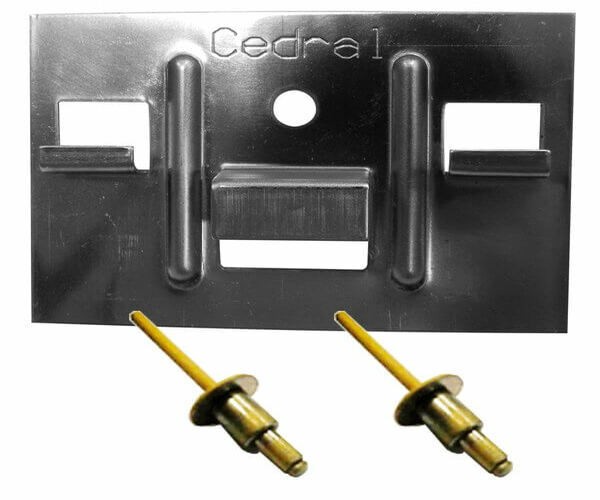 КЛЯММЕР + ЗАКЛЁПКА ДЛЯ CEDRAL CLICK 250 ШТ купить в Томске