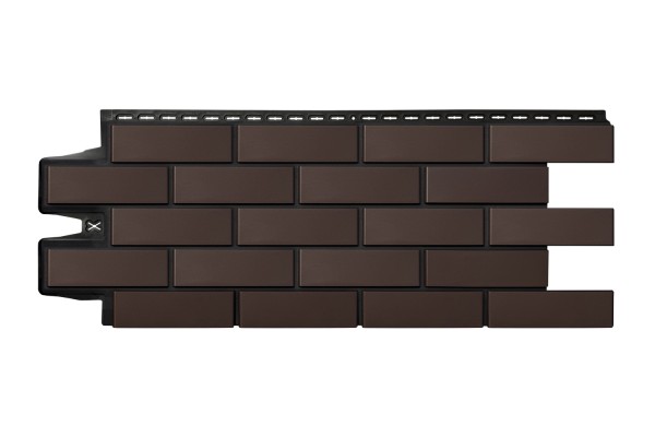 ФП Grand Line клинкерный кирпич ПРЕМИУМ Шоколадный (шов RAL 9005) купить в Томске