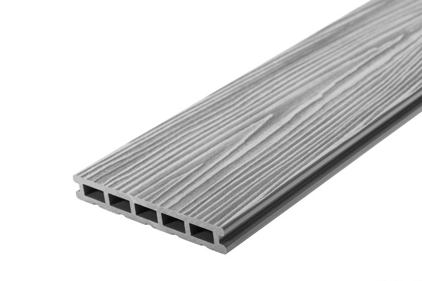 Террасная доска из ДПК RusDecking Unodeck Mogano - Серый купить в Томске