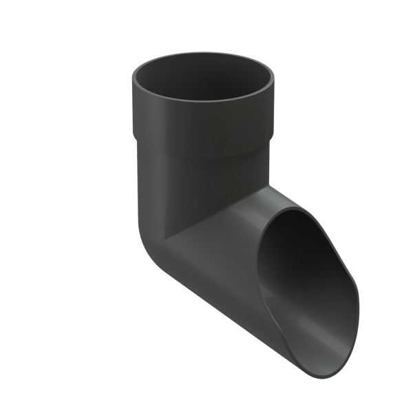 Наконечник для водосточной трубы Docke Premium Графит купить в Томске