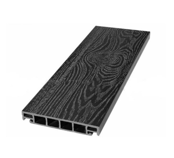 Террасная доска из ДПК SW Salix (T) 2D чёрный купить в Томске