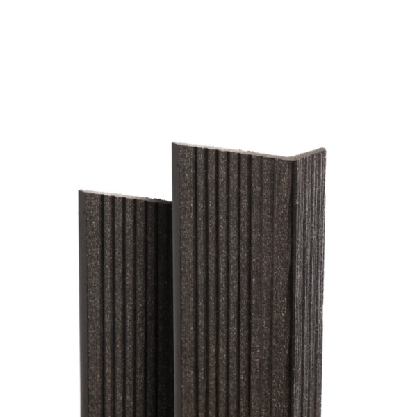 Угол торцевой Ecodecking Техно 70х35x3000 Венге купить в Томске