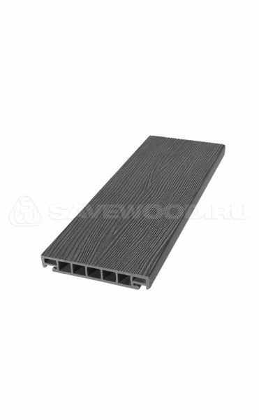 Террасная доска из ДПК SW Salix (S) (R) графит купить в Томске