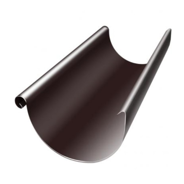 Водосток Grand Line 125x90 – Желоб 3м RAL 8017 купить в Томске