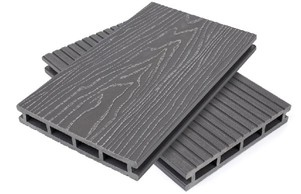 Террасная доская ДПК NanoWood Nature 3D пустотелая Серый купить в Томске