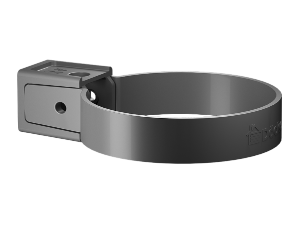 Хомут универсальный для водосточной трубы Docke Premium Графит купить в Томске