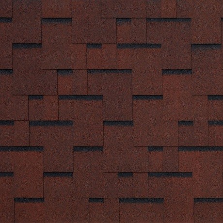 Гибкая черепица Tegola SAN REMO rosso 402 купить в Томске