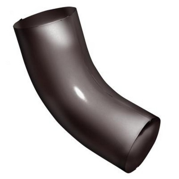 Водосток Grand Line 125x90 – Колено трубы RAL 8017 купить в Томске
