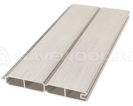 Заборный профиль из ДПК Savewood SW Agger матовый бежевый купить в Томске